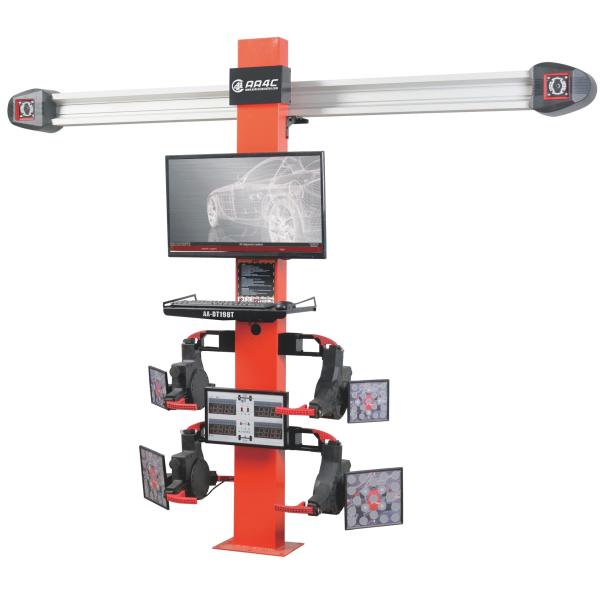 AA-DT198T 3D wheel alignment Steel column stand Camera beam manually move 2