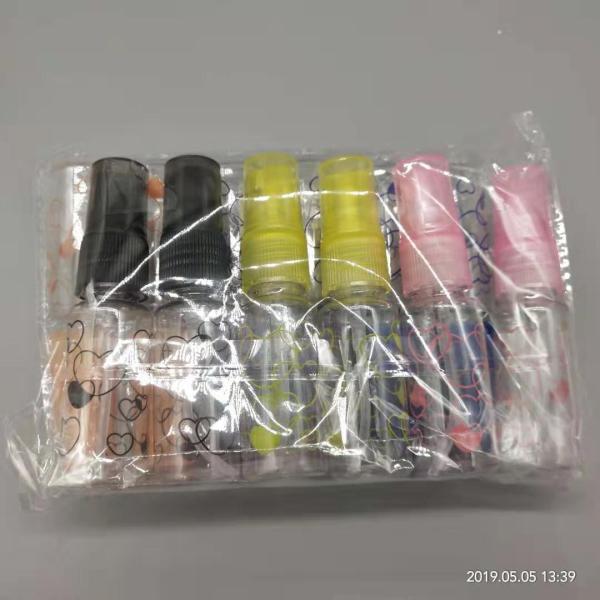 PET Cylindrical Plastic Reagent Bottle 5ml Mini Plastic Spray Bottle