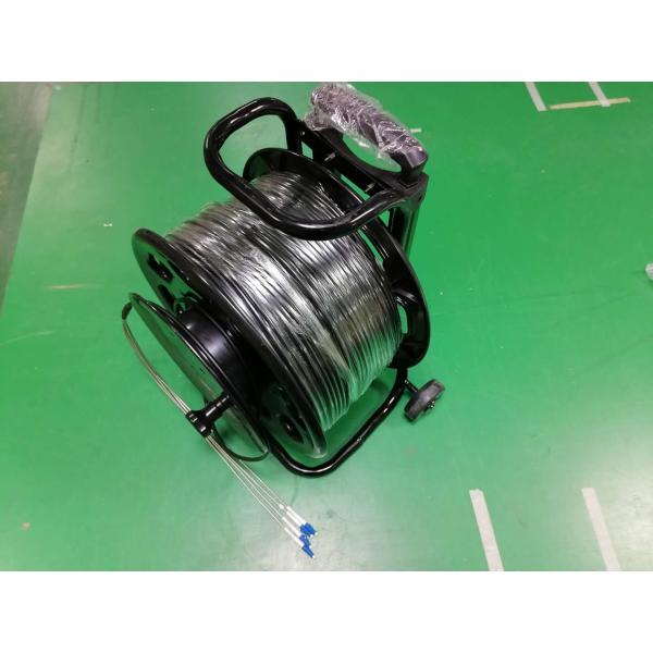 LSZH 500m TPU Field Tactical Armored Fiber Cable Assembly