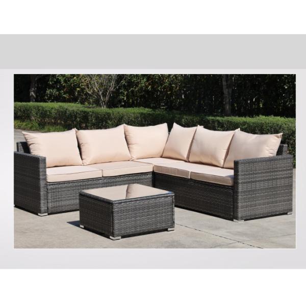 Rattan Sofa And Coffee Table Set Restaurant Chair Outdoor Table Store Cushion 6cm