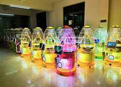 Playfun big capsule vending machine 100mm gachapa vending machine