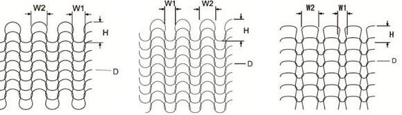 0.10 To 0.30mm Metal Wire Net 100 To 500mm Pure And Alloy Aluminum