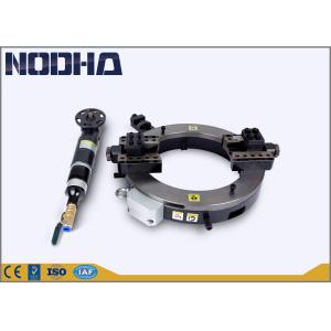 China Steel Material Pneumatic Pipe Cutting Beveling Machine Split OD Mount on sale