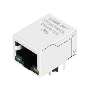 Quality J0073D01BNL Ethernet Magnetic RJ45 Jack LPJ0073BBNL 100Base-T Connectivity for sale