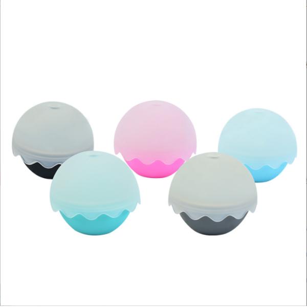 Ice Cream Tools Food Grade Round Silicone Ice Mold Whiskey Ball Maker Mold