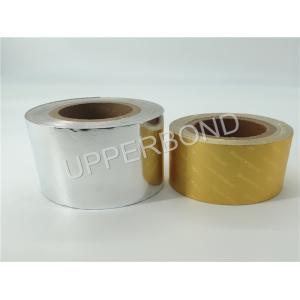 China Custom Gramage Aluminium Foil Paper For Hard Cigarette Box on sale