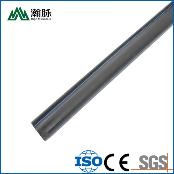 Buy Black HDPE Water Supply Drain Pipes PE100 Plastic 100 Meters at wholesale prices
