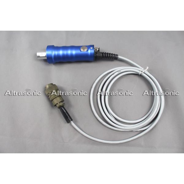Hand Held Auto Spot Welding Machine , 28khz Ultrasonic Plastic Welder