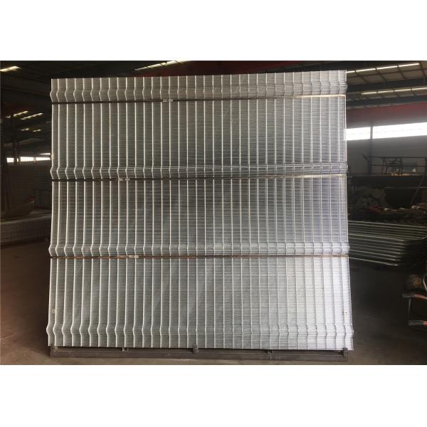 Buy 3"x0.5" diameter 3mm/4mm 358 high security wire fence for prison and jail 2000mm height with 4 v fold at 150mm sections at wholesale prices