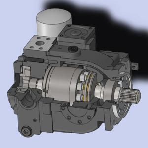Variable Displacement Axial Piston Pumps For Soybean Combine Harvester