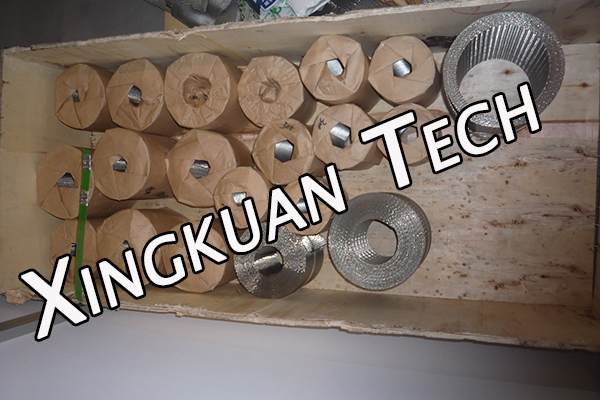 Reverse Dutch Weave Filter Band Wire Mesh Belt For Extrusion Stainless Steel 302 304 304A