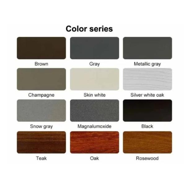 Modern Minimalist Style Casement Window With Hidden Screen Easy To Remove And Clean