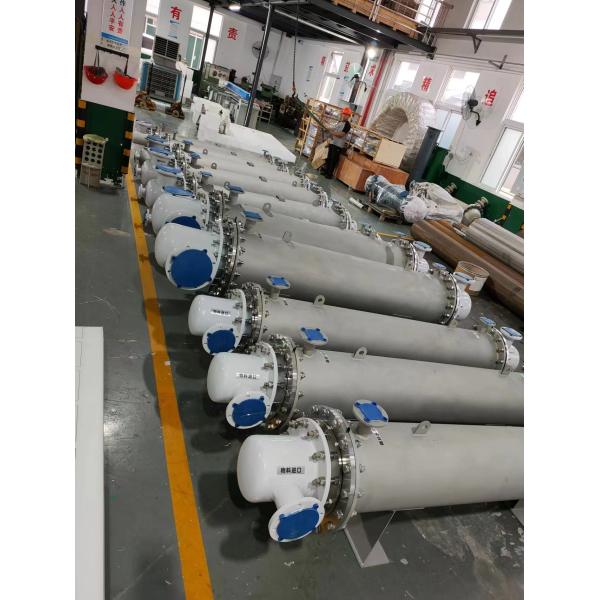 Buy Lightweight Teflon Tube Heat Exchanger for Convection Heat Transfer Method and 1800 Shell Length Optimal Efficiency at wholesale prices
