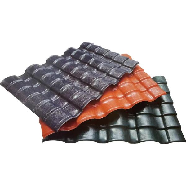 Buy ASA PVC Synthetic Roof Tile 1080mm Width 5-Year Warranty at wholesale prices