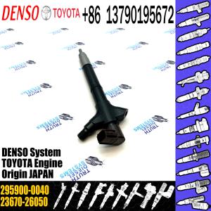 New Common Rail Fuel Injector 295900-0040 23670-26050 For Toyota RAV4 2AD-FHV