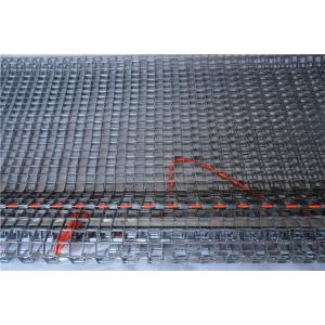 4ftx3FT Plate 304 Stainless Steel Honeycomb Mesh Belt Galvanized Steel Drag Mat