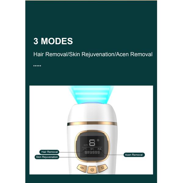 Freezing Point Laser IPL Hair Removal Epilator 990000 Flashes Home Use Portable Ice Cool Painless Hair Remove Device Dep