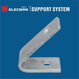 Electro Galvanized Steel Channel Strut Angle Fittings Closed Angle Bracket