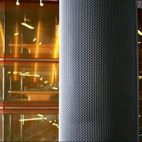 Heavy Duty Wire Anti Corrosive 1.2 Kgs Plain Weave Architectural Mesh ISO9001 Certified