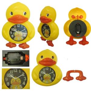 Quality Yellow Duck Design Alarm Clock for promotion gift for sale