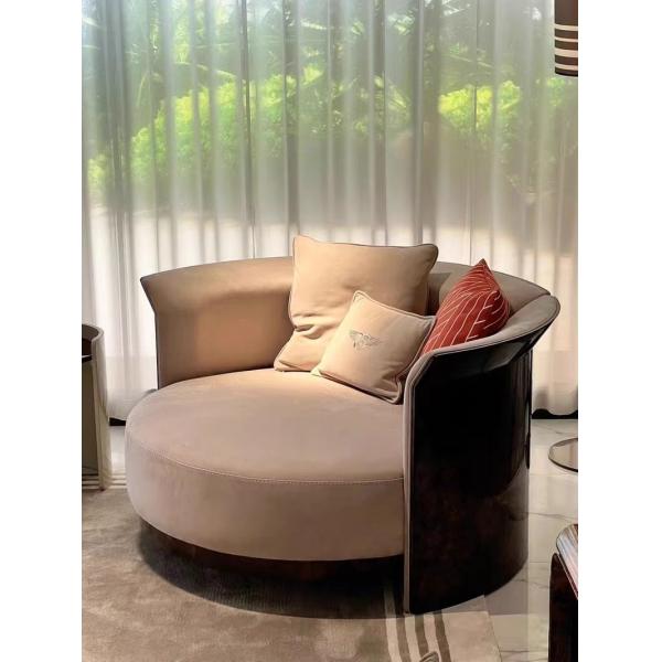Buy Italian Velvet Hotel Room Sofa Large Single Casual Sectional Sofas at wholesale prices