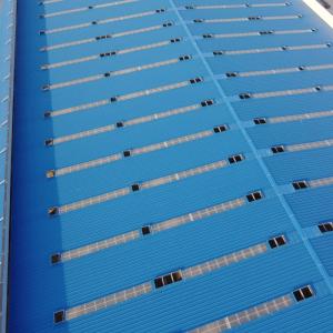 Prefabricated Steel Warehouse with Insulated Sandwich Panels