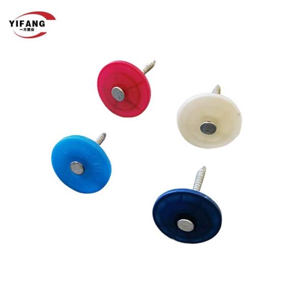 Buy Hot Electro Galvanized Plastic Cap Nails Heat Preservation Construction Fixings at wholesale prices