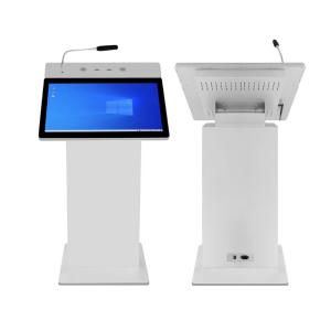 Quality E Classroom Multimedia Podium Smart 350nits Brightness Computer Podium for sale