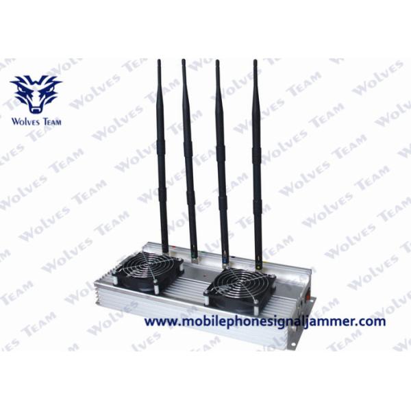 Buy High Power Mobile Phone Signal Jammer Indoor 45W Omni Directional Antennas GSM CDMA at wholesale prices