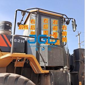 China 835H 850H 855N 856H Loader Front Windscreen Left And Right Front Side Door Upper And Lower Glass on sale