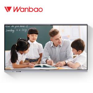 Electronic Education Interactive Whiteboard 75 Inch Multimedia Training