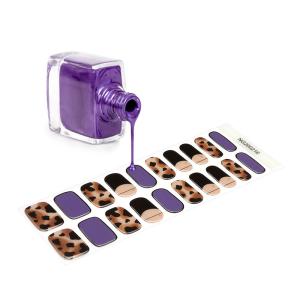 Quality Sticker nail polish/NG series nail sticker wraps for sale
