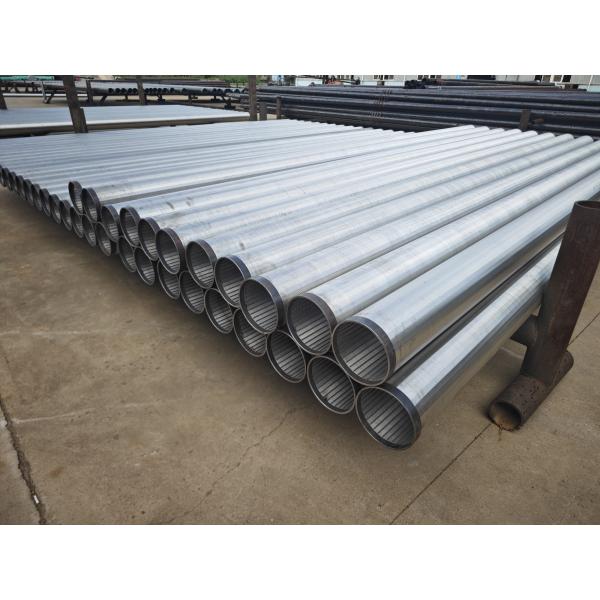 0.25mm Slot Size Wire Wrapped Screen 2.2mm Wire Diameter 0.5mm Thickness for