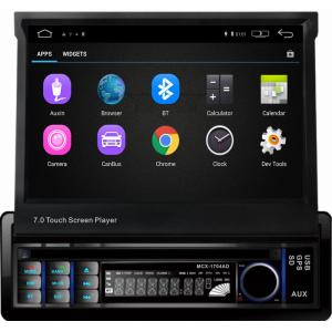 Ouchuangbo car radio android 6.0 system for universal Retractable radio with gps