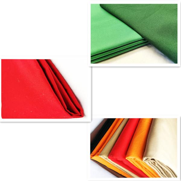 Twill Colorful 100% Cotton Wrinkle Proof Fabric For Uniform , Various Colors