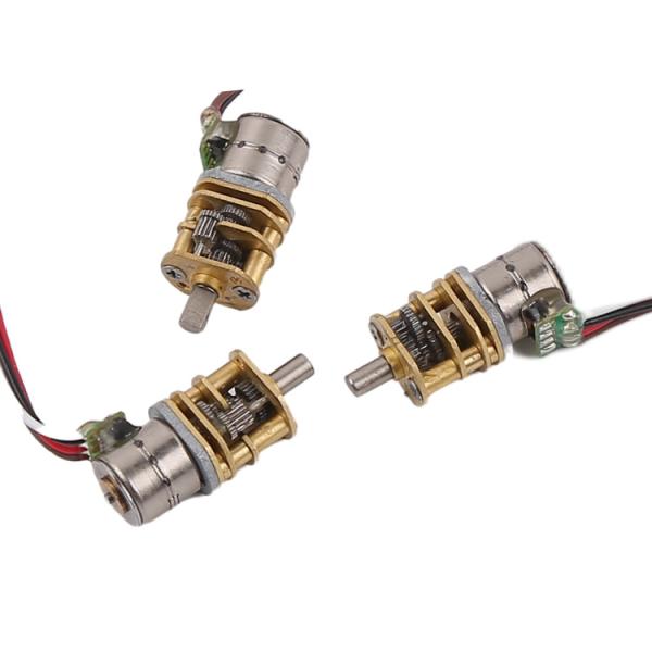 Buy 8mm Mini PM Stepper Motor With 10mm*8mm Gearbox 18 Degree Step Angle D-Axis Or M3 Screw at wholesale prices