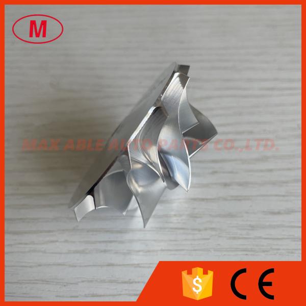 TD04 reverse 42.00/56.00mm 6+6 blades high performance turbo milling/aluminum 2618/billet compressor wheel for 49477-02000, 49477-02001, 49477-02002,