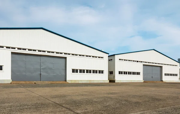 Clear Span Metal Buildings Workshop , Customized Light Steel Frame Commercial Building