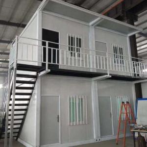 Extendable 3mm Modern Prefabricated Homes With Plastic Steel Window
