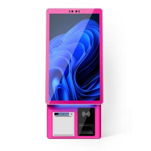21.5 Inch Desktop Self Ordering Kiosk Table Bill Payment Kiosk For Chain Store