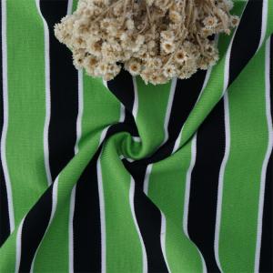 Durable And Environmentally Friendly Healthy Striped Knit Fabric For Casual Wear