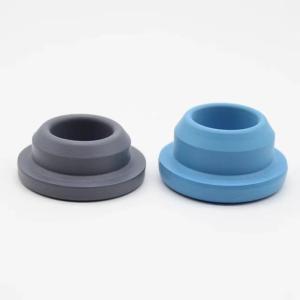 Injection Medical Rubber Stopper 32mm Grey Bromobutyl Rubber Stopper