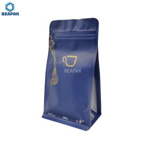 Custom Heat Seal k Sealable Coffee Pouch Packaging