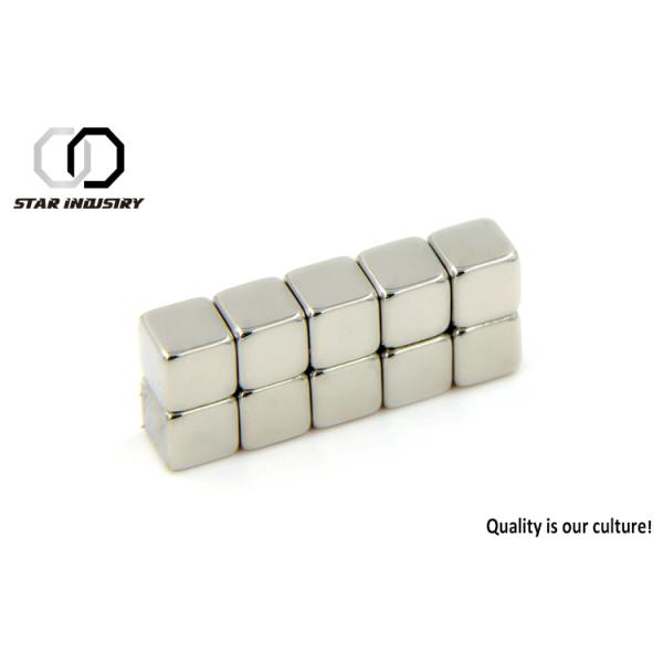 Small N50 Cube Neodymium Permanent Magnets 5mm X 5mm Most Powerful