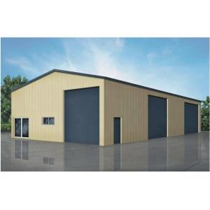 Industrial Hall Anti Rust Steel Warehouse Structures Prefabricated