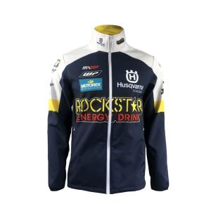 18. Men's Custom Embroidered Softshell Racing Jacket for Motorcycle Auto