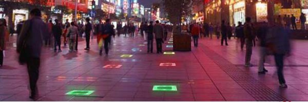 CE&ROHS Certificate Underground Lights Type LED Outdoor Solar Brick Lights With Beautiful 5 Colors