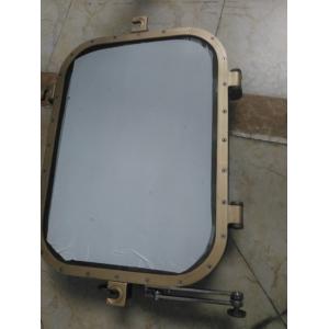 Rectangular Welding Aluminum Marine Windows 600×850mm