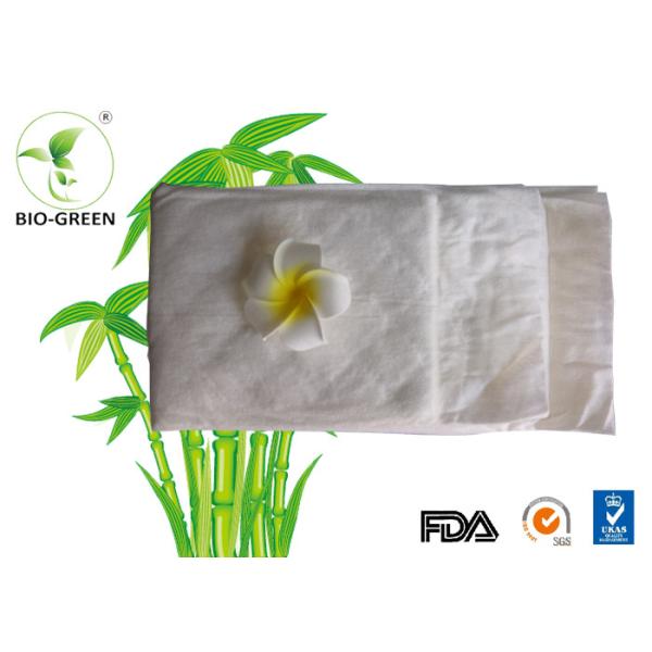 Biodegradable Bamboo Diaper Inserts , 15*36cm Lady Maternity Panty Liners