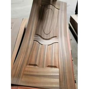 Wood Grain Oak 4mm thickness Laminate Door Skin / Water Resistant Exterior Door Skins